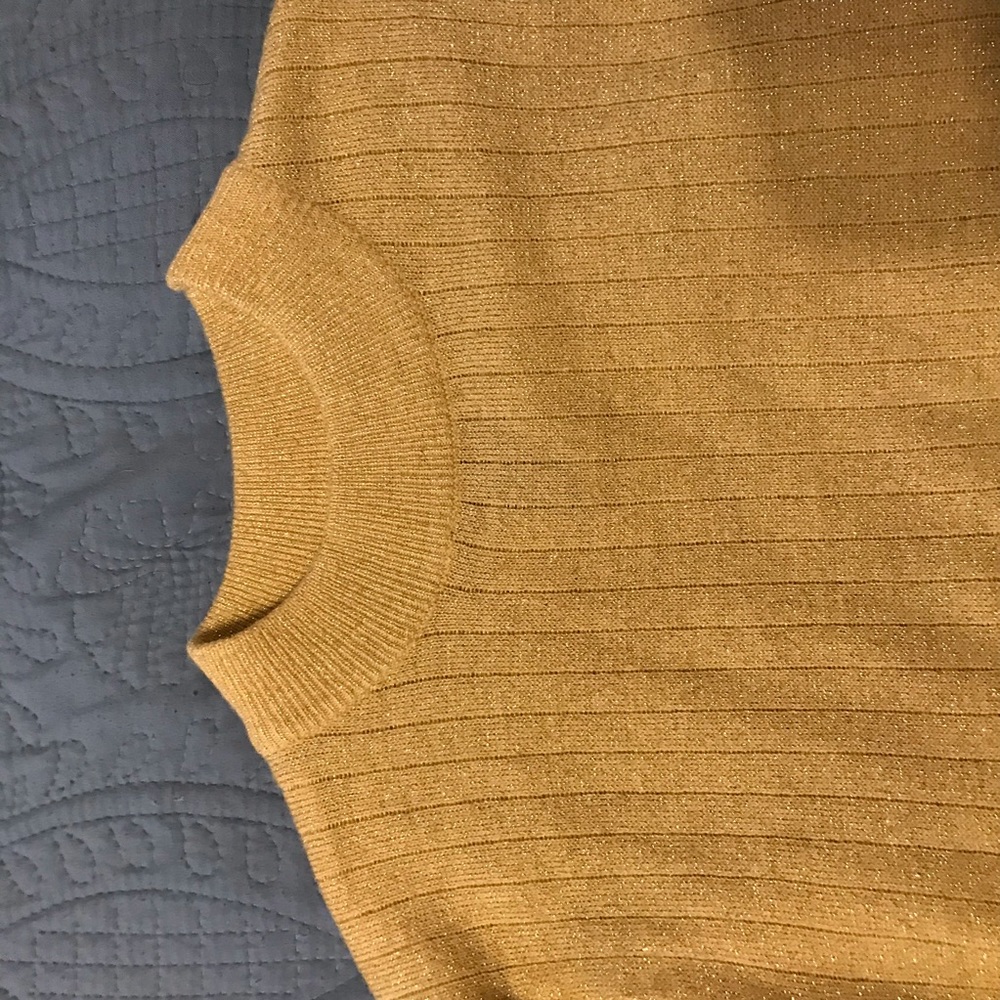 Sag Harbor golden sweater